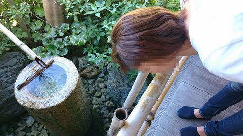水琴窟 モザイク