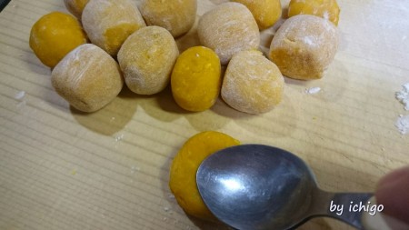 カボチャのニョッキ行程2by ichigo