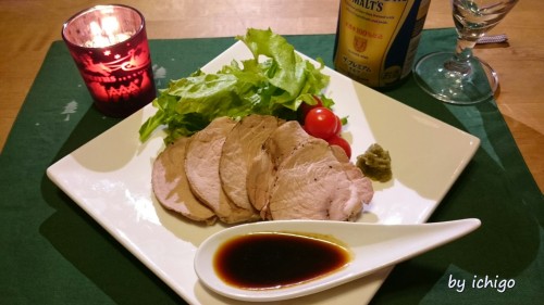 ichigo プレミアムモルツと炊飯器で簡単ローストポーク